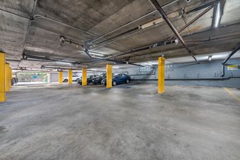 Secured underground parking